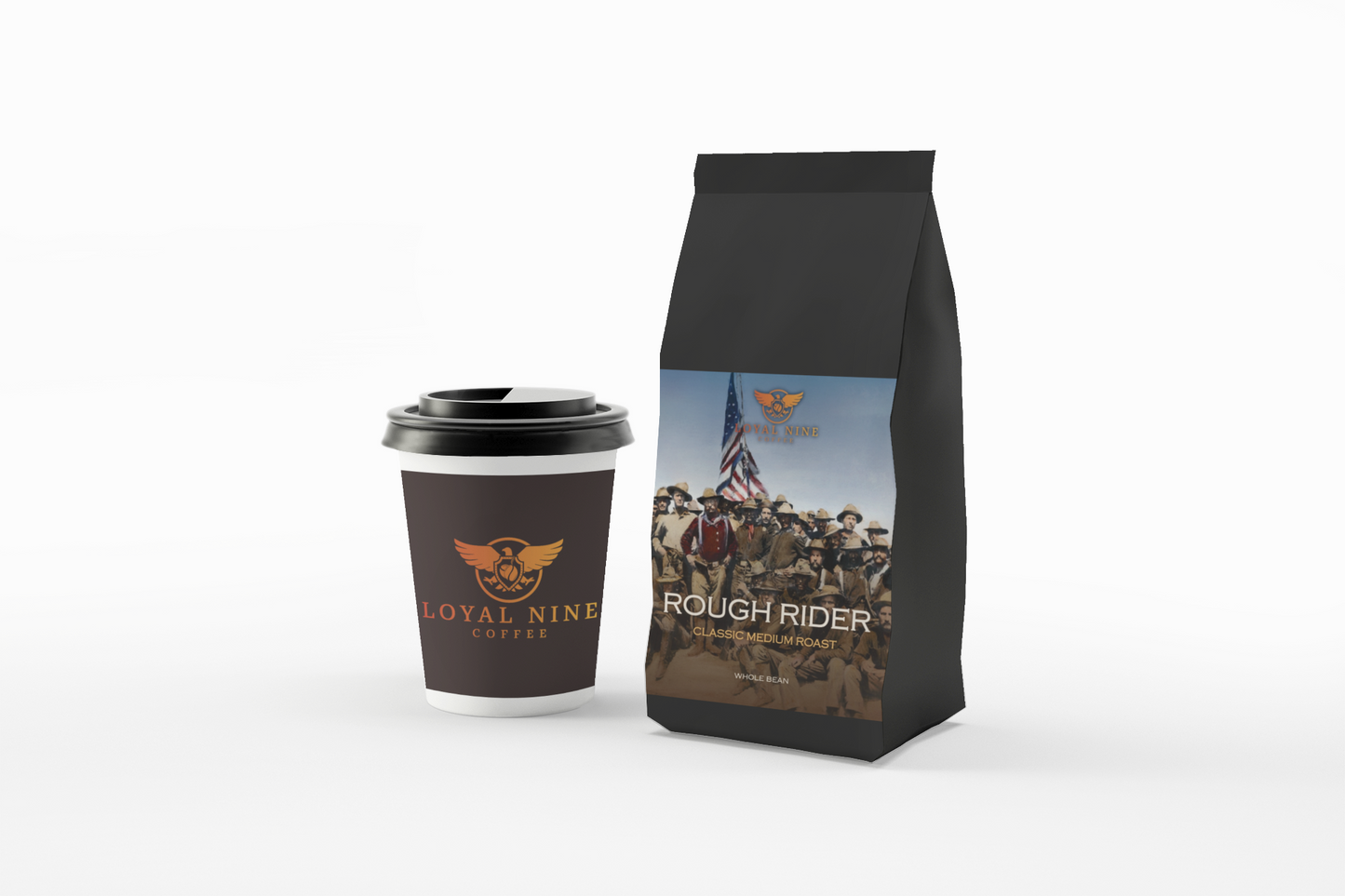 Rough Rider Classic Medium Roast Whole Bean Coffee